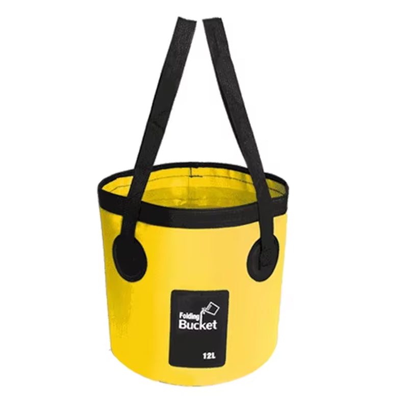 12L 20L Portable Waterproof Water Bag Folding Bucket Water Storage Container Carrier Bags for Fishing Camping Hiking