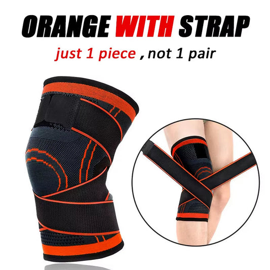 1Pc Knee Brace Knee Sleeve Support for Men and Women Knee Pads for Running, Hiking Meniscus Tear Arthritis Joint Pain Relief