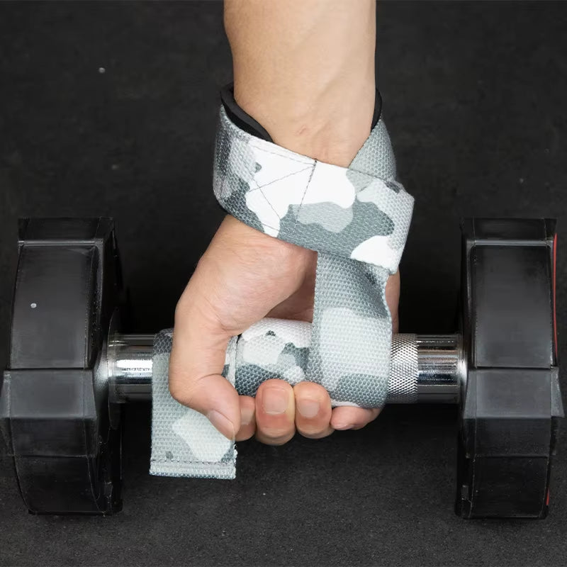 Gym Lifting Straps Weight Lifting Belt Hand Grip Straps Dumbbell Wrist Support Band Powerlifting Bodybuilding Gloves