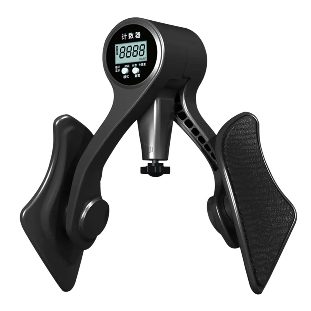 Digital Inner Thigh Exerciser with Counter Skinny Legs Clip Strength Adjustable Men Women Yoga for Home Fitness Equipment