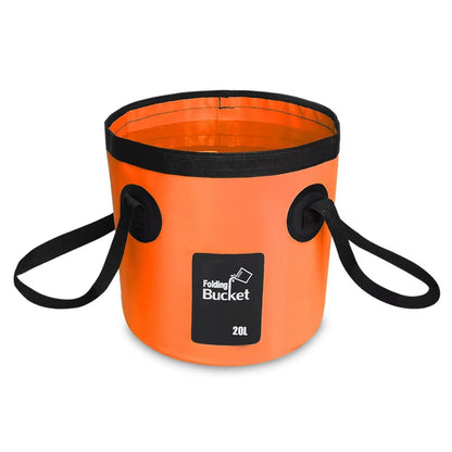12L 20L Portable Waterproof Water Bag Folding Bucket Water Storage Container Carrier Bags for Fishing Camping Hiking